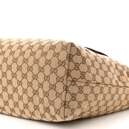 Gucci GG Monogram Medium Handle Vertical Tote Brown 10 of 12