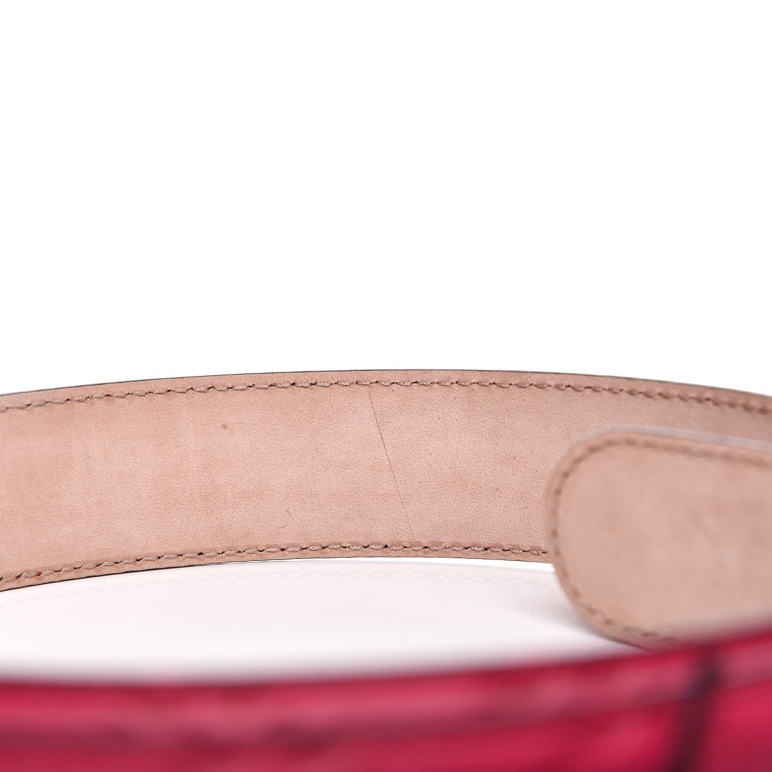 Gucci Guccissima Interlocking G Belt 85 34 Pink 7 of 7