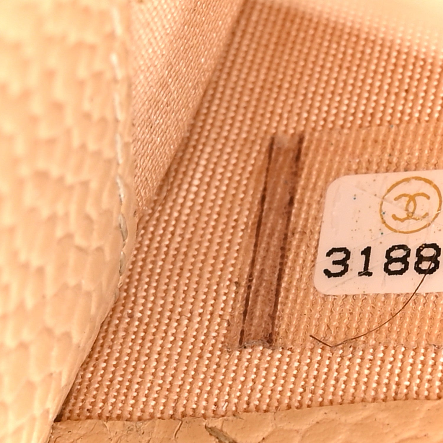 Chanel Caviar Quilted Card Holder Beige 9 of 13