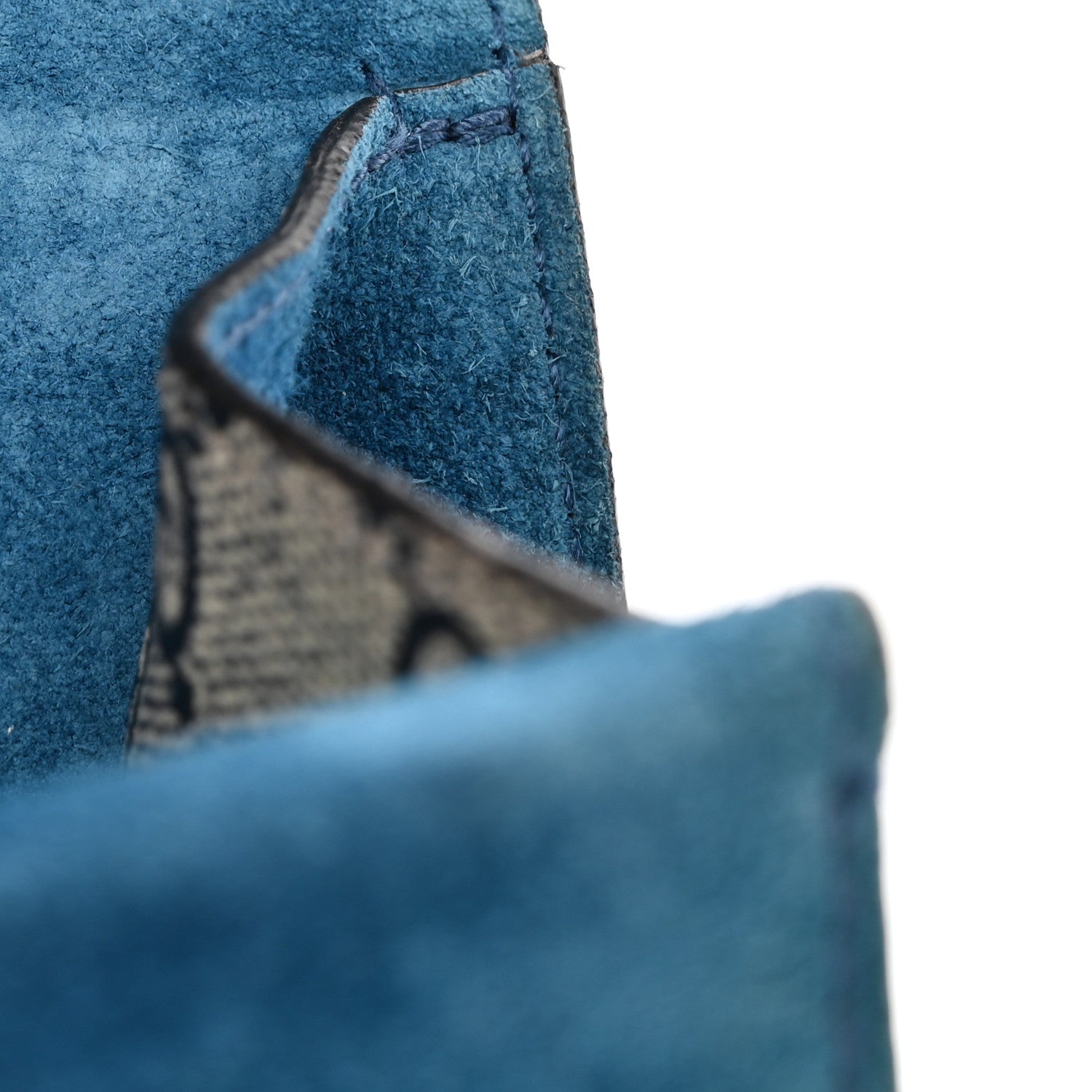 Gucci GG Supreme Monogram Blooms Mini Dionysus Shoulder Bag Beige Navy Vintage Blue 12 of 13