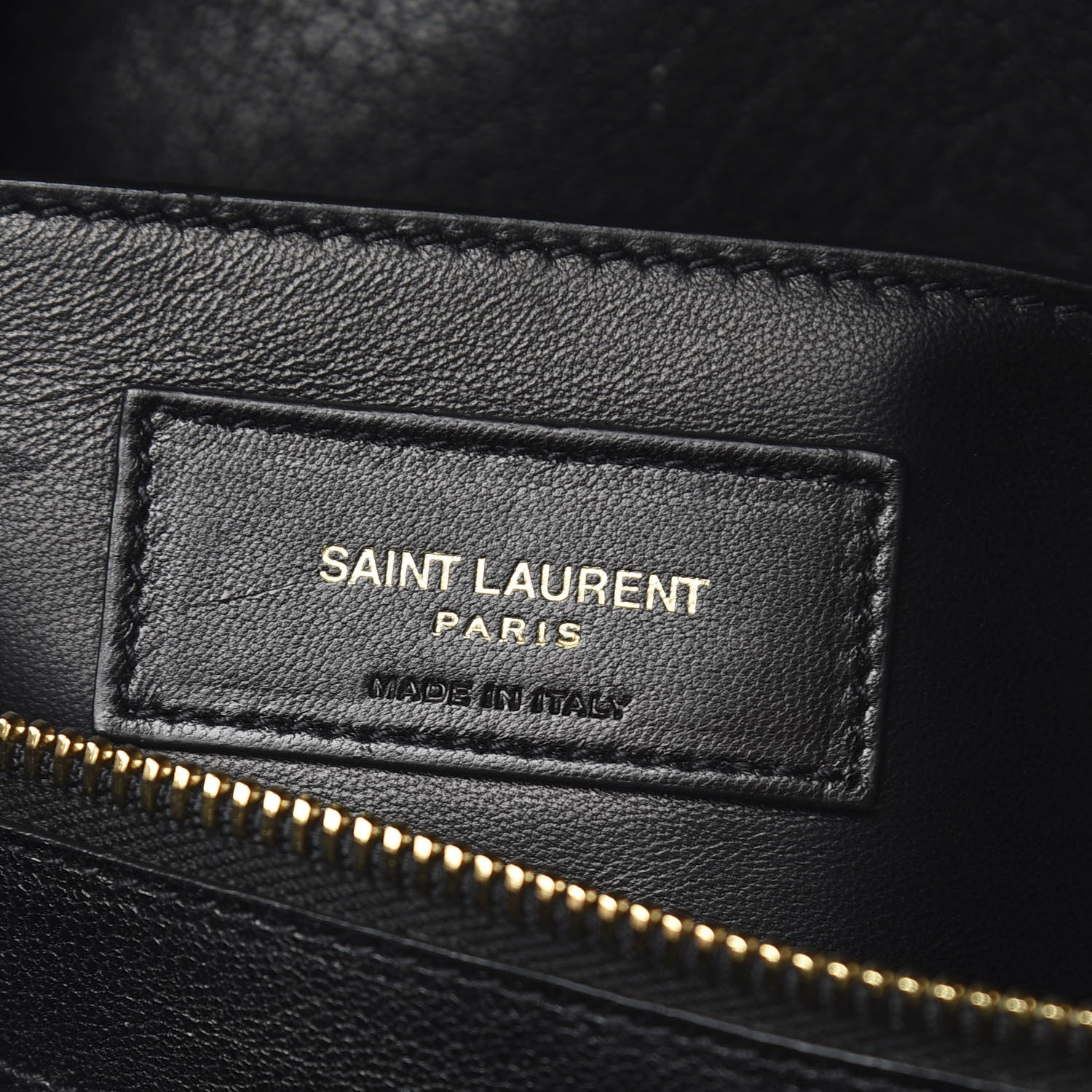 Saint Laurent Sheepskin Matelasse Chevron Monogram Large College Satchel Black 7 of 12