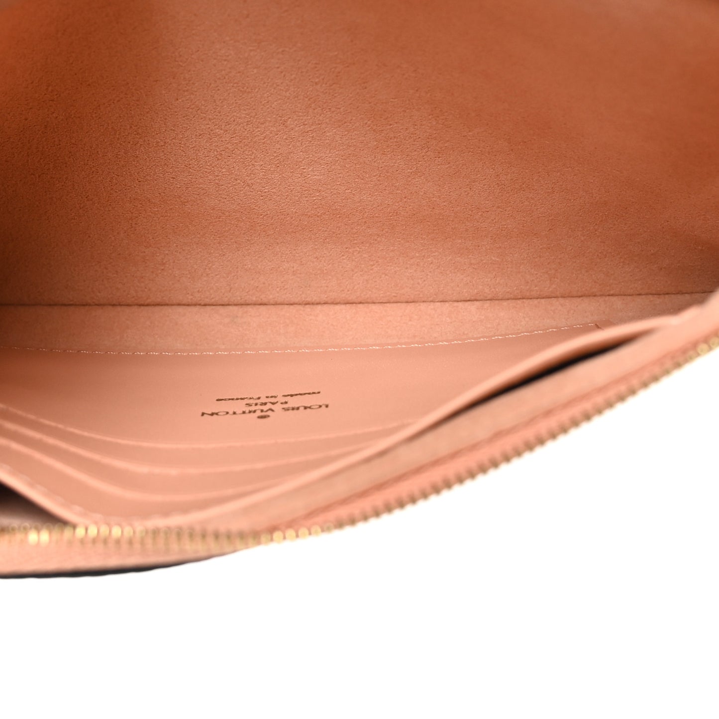 Damier Ebene Double Zip Pochette