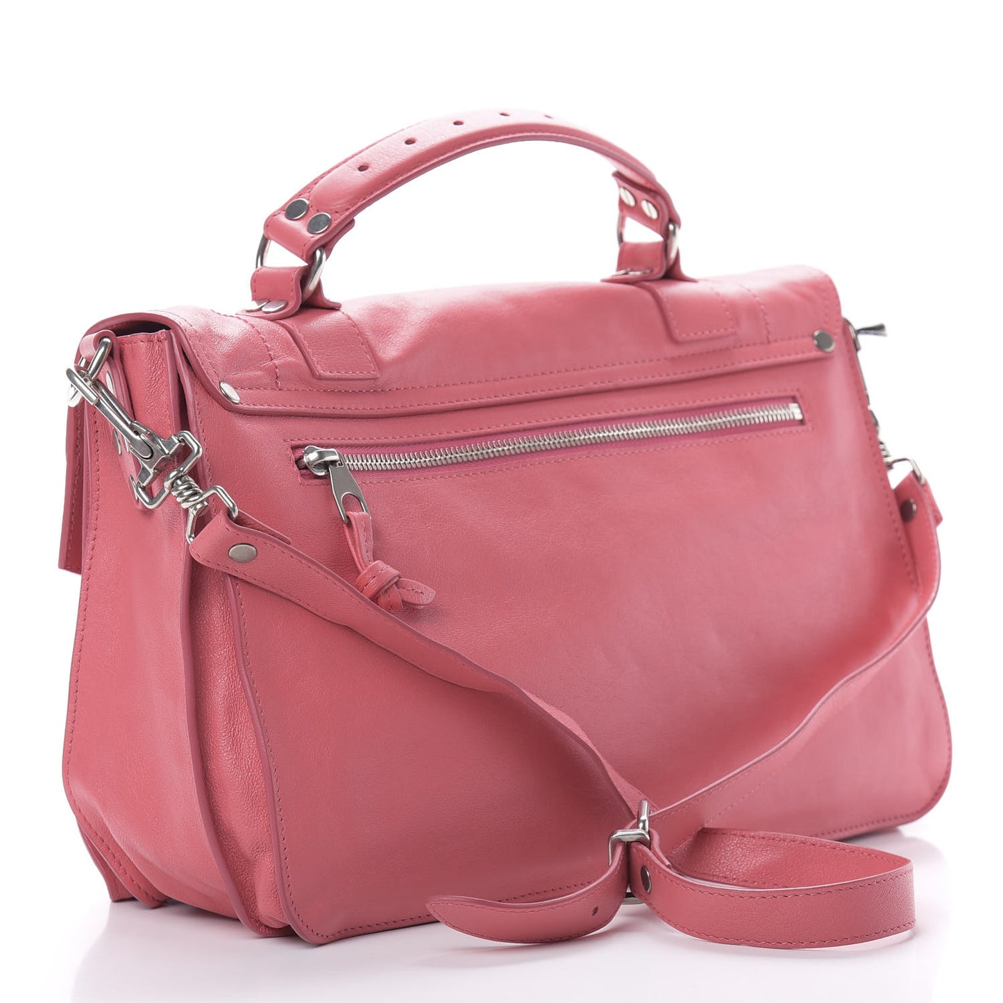 Lambskin Medium PS1 Satchel Hibiscus