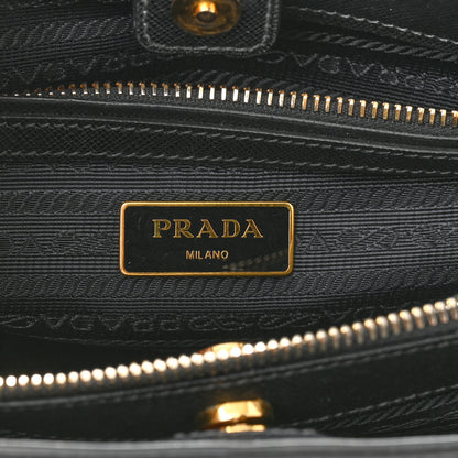 Prada Saffiano Lux Medium Tote Black 6 of 13