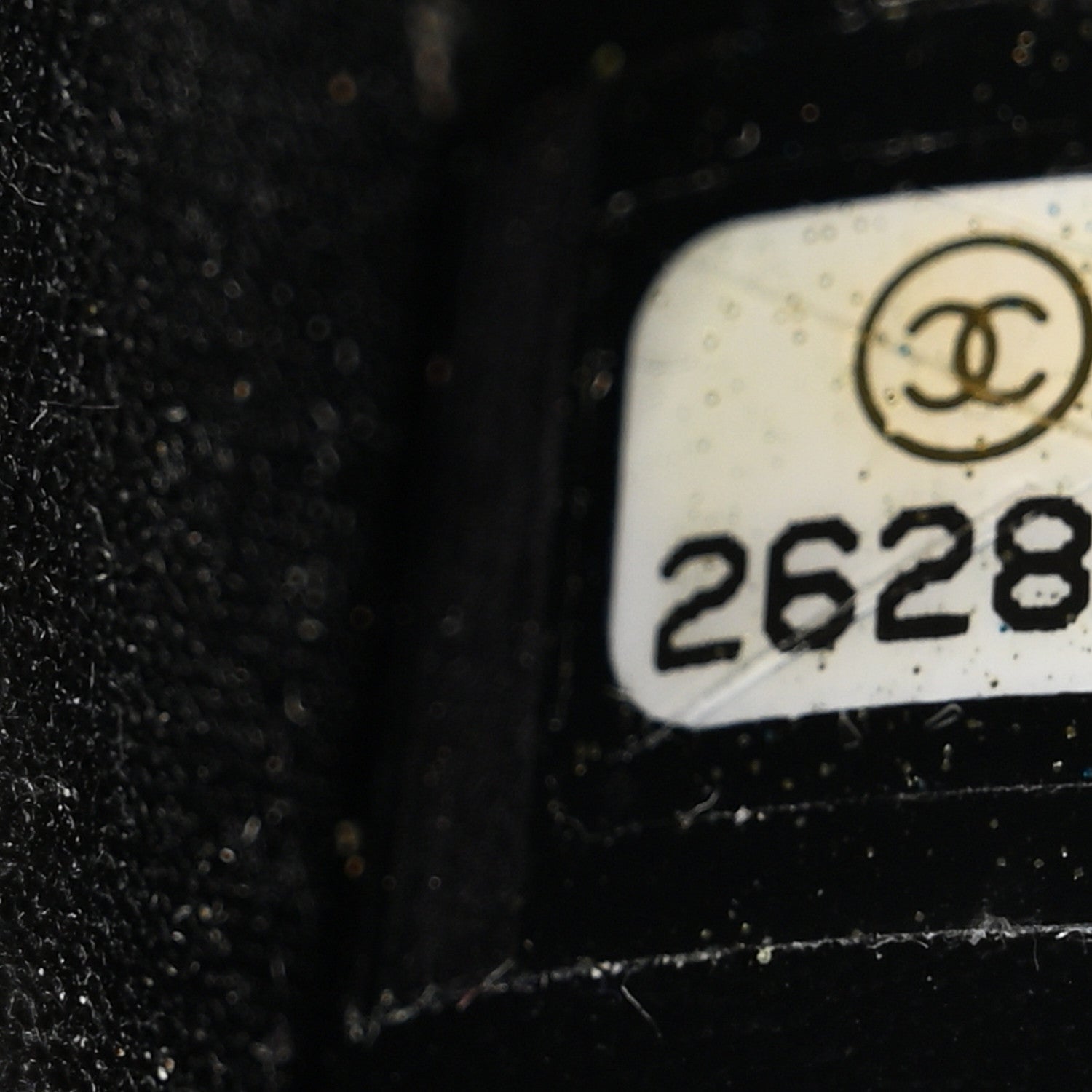 Chanel Lambskin Camellia Embossed Key Holder Case Black 7 of 8