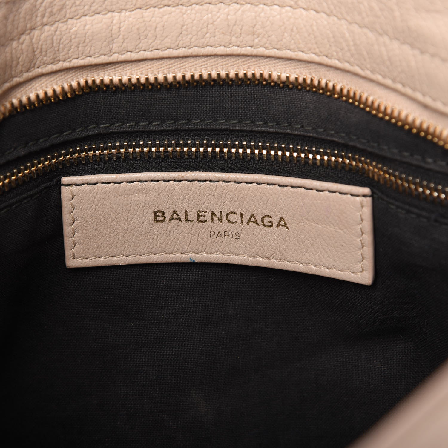 Balenciaga Chevre Gold Metallic Edge Hardware S City Beige Praline 8 of 10