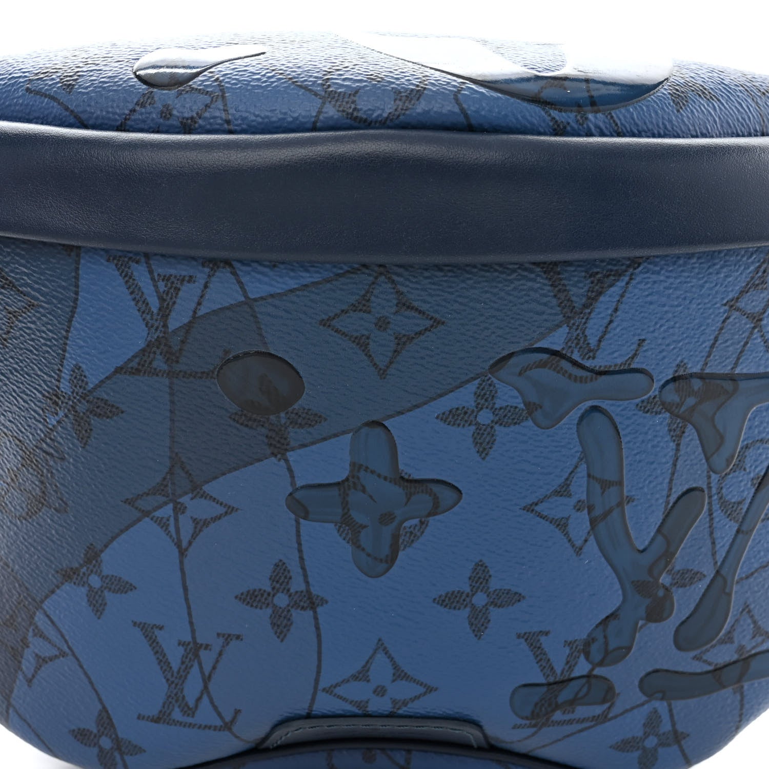Louis Vuitton Monogram Aquagarden Discovery Bumbag Abyss Blue 7 of 9