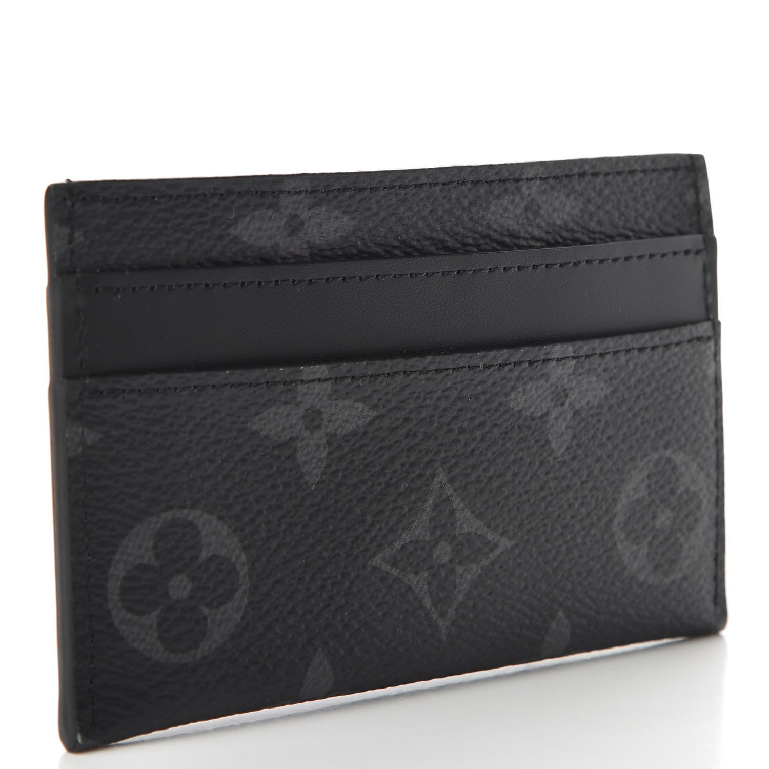 Louis Vuitton Monogram Eclipse Porte-Cartes Double Card Holder 3 of 7