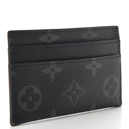 Louis Vuitton Monogram Eclipse Porte-Cartes Double Card Holder 3 of 7