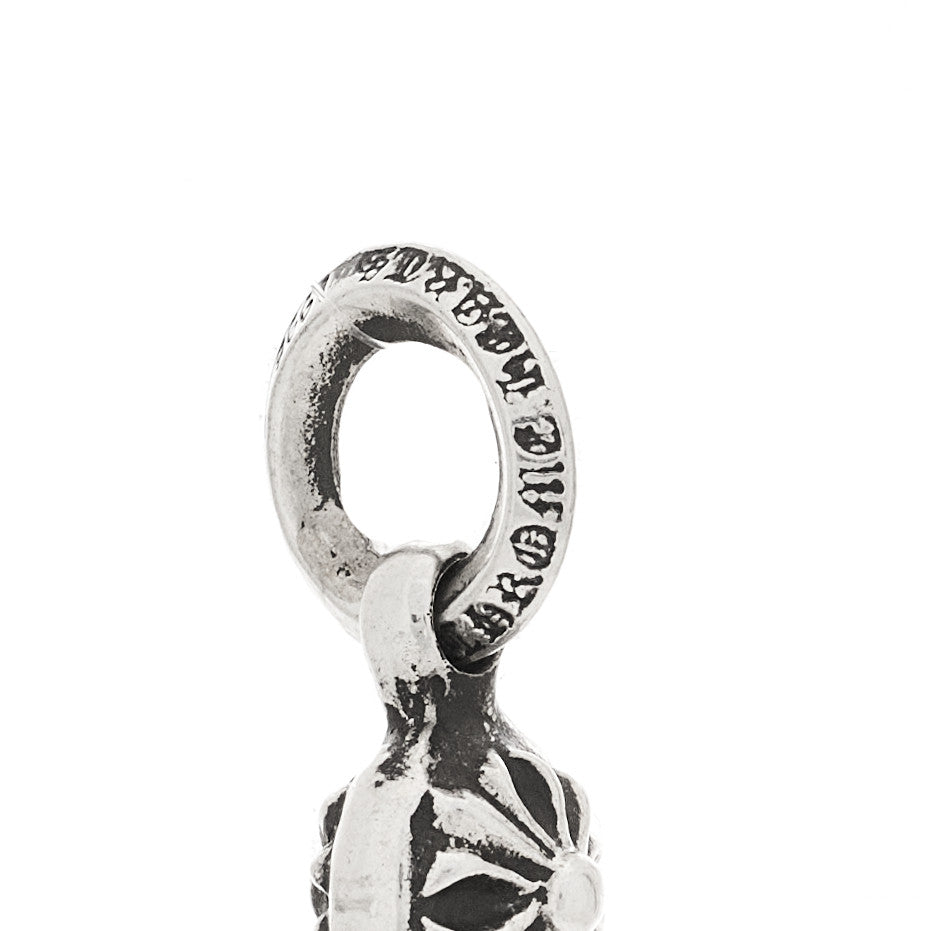 Chrome Hearts Sterling Silver Tiny CH Cross Ball Pendant 3 of 4