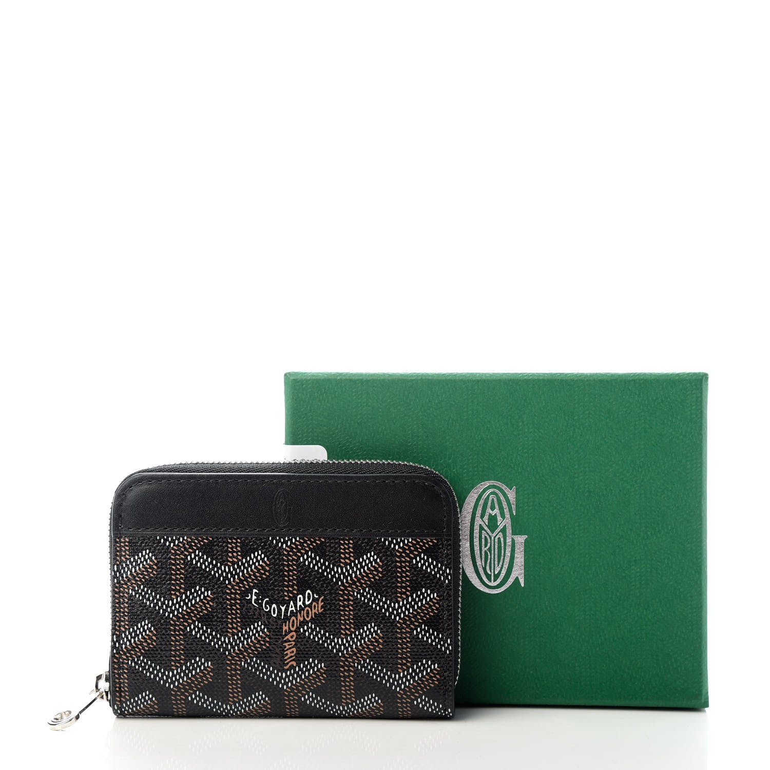 Goyard Goyardine Matignon PM Wallet Black 7 of 7