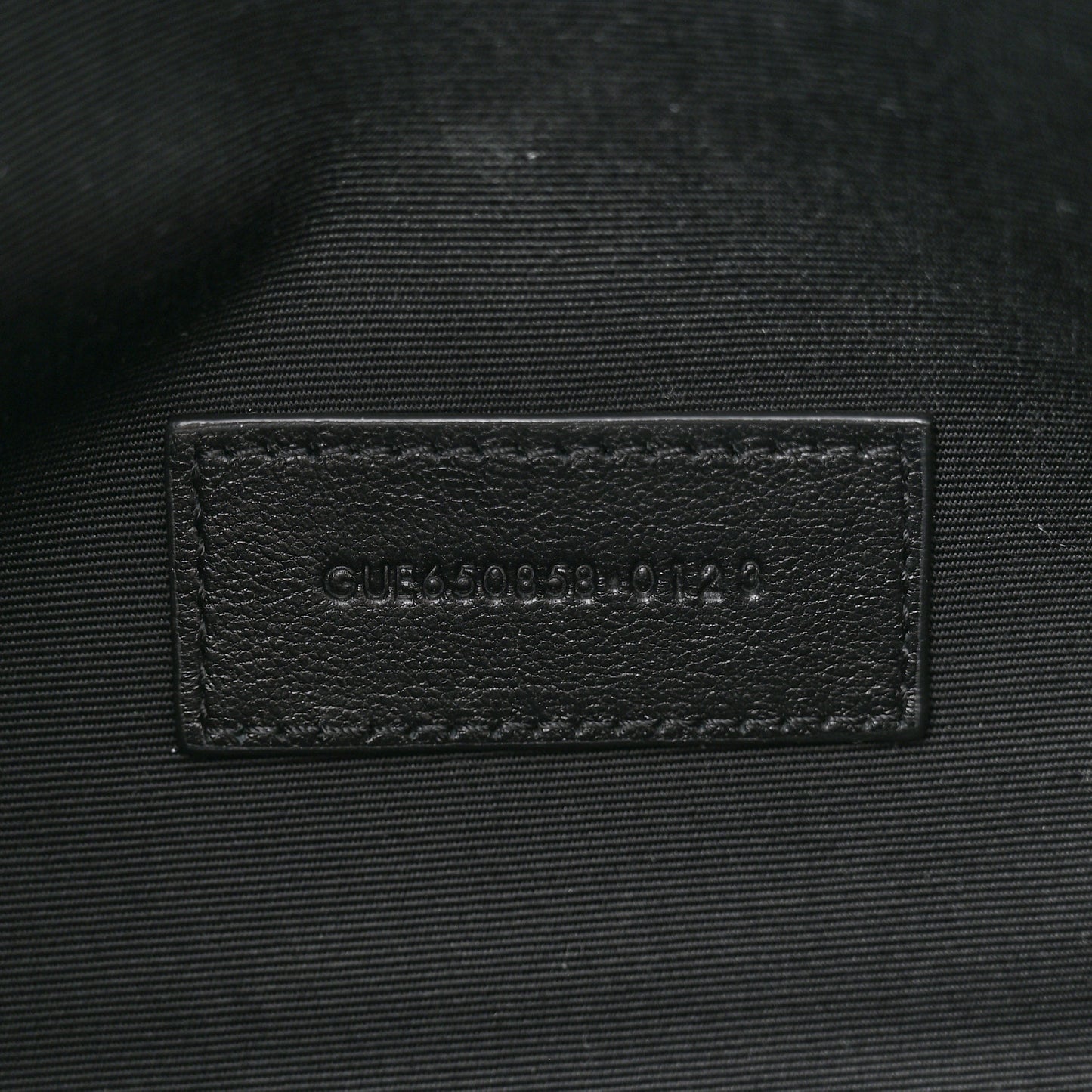 Nappa Monogram Cassandre Flap Pouch Black
