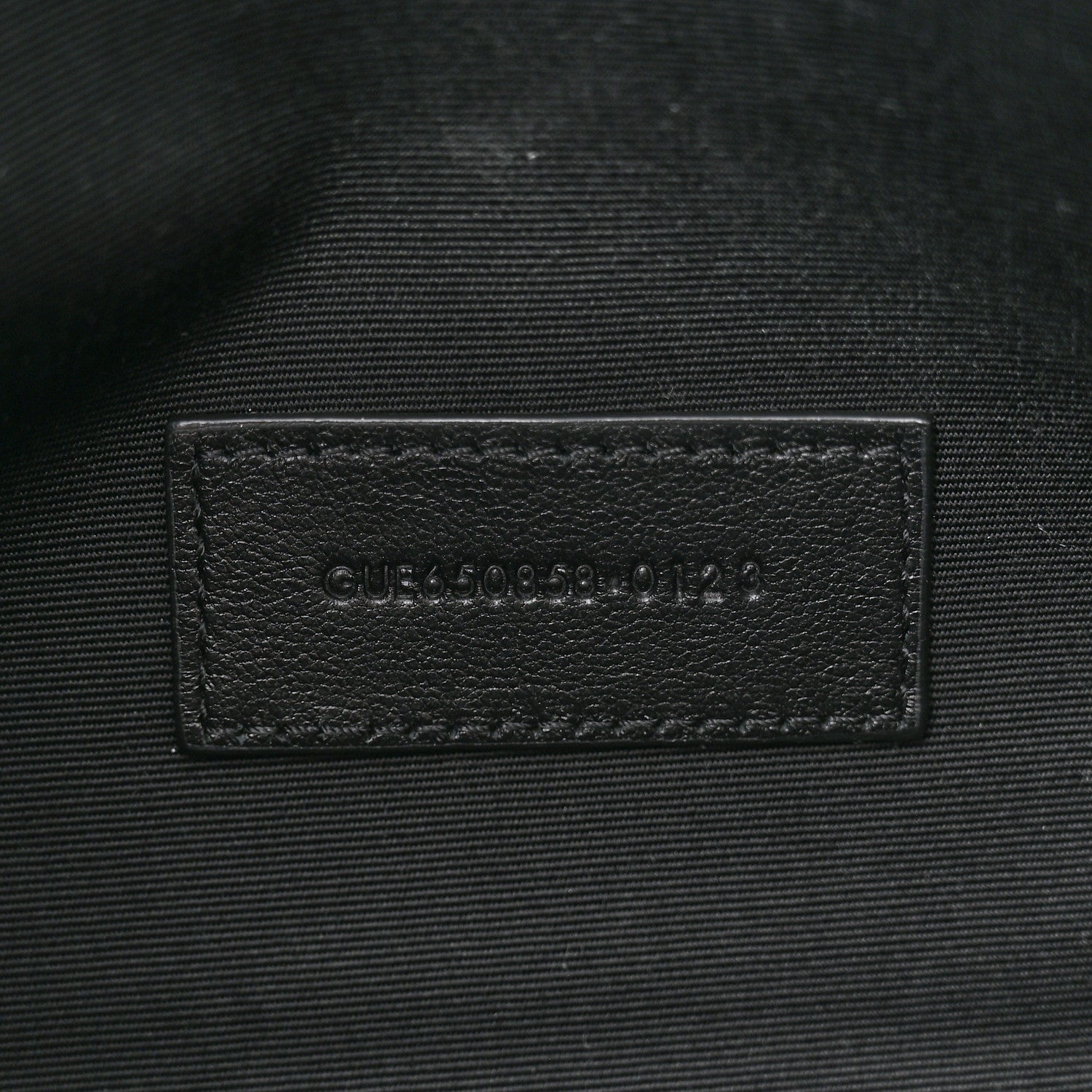Saint Laurent Nappa Monogram Cassandre Flap Pouch Black 7 of 9