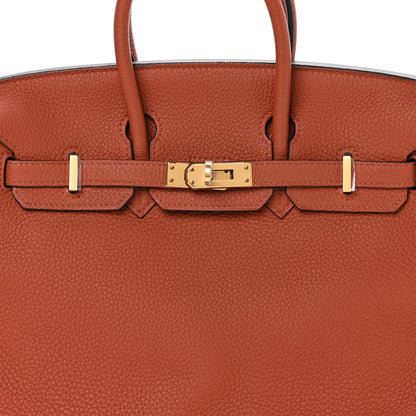 Hermes Togo Birkin 25 Terre Battue 8 of 11