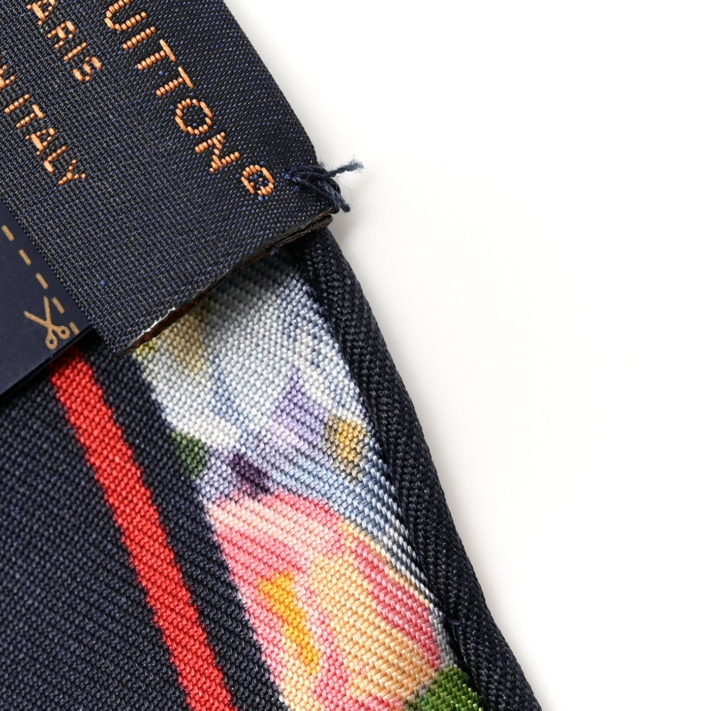 Silk Monogram Printed LV Garden Square Scarf Bleu Marine
