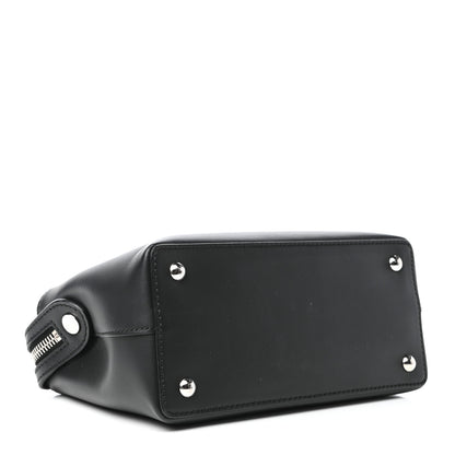 Fendi Vitello Baltico Hypnoteyes Studded Small Dotcom Click Chain Satchel Black 5 of 11