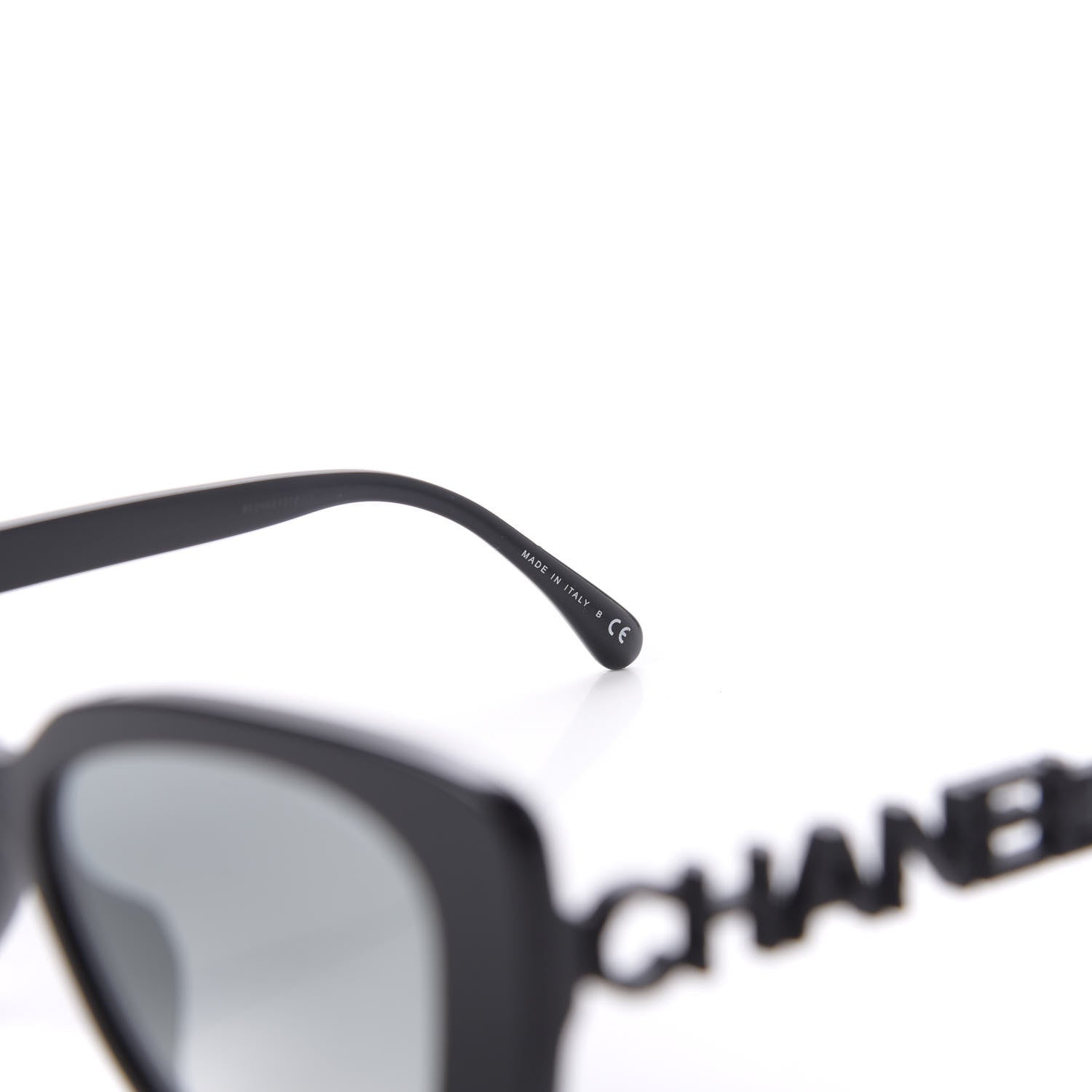 Chanel Acetate Strass Square Sunglasses 5422 Black 6 of 8