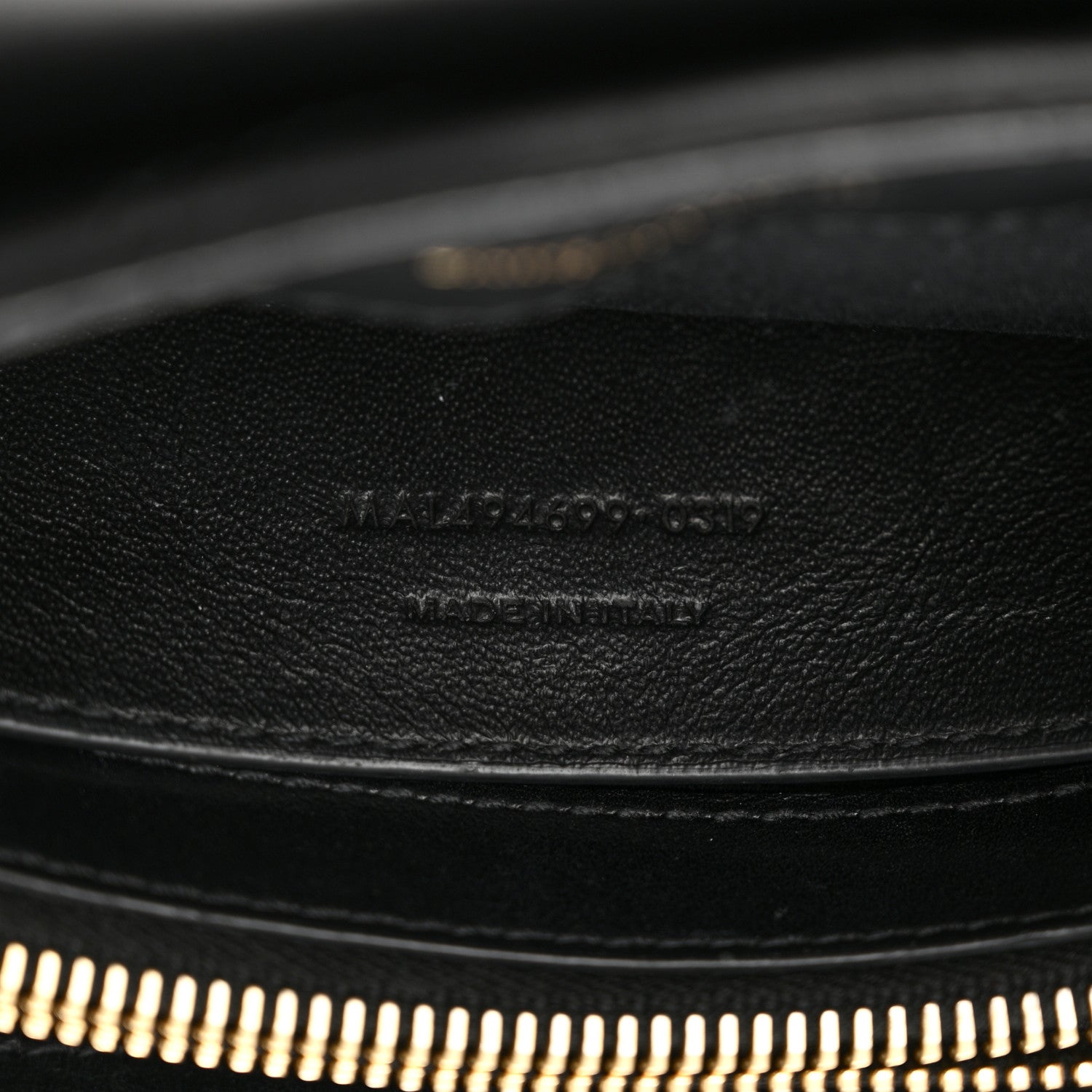 Saint Laurent Calfskin Y Quilted Monogram Small Loulou Chain Satchel Black 7 of 13