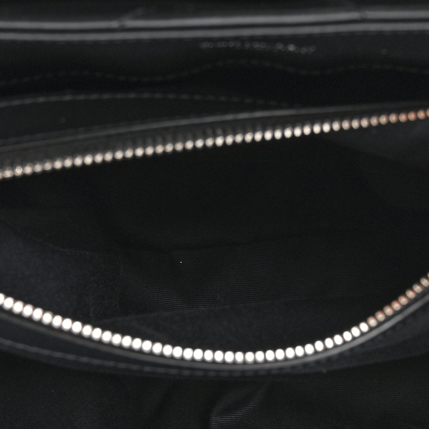 Calfskin Y Quilted Monogram Medium Loulou Chain Satchel Black