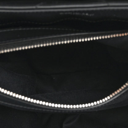 Saint Laurent Calfskin Y Quilted Monogram Medium Loulou Chain Satchel Black 6 of 12