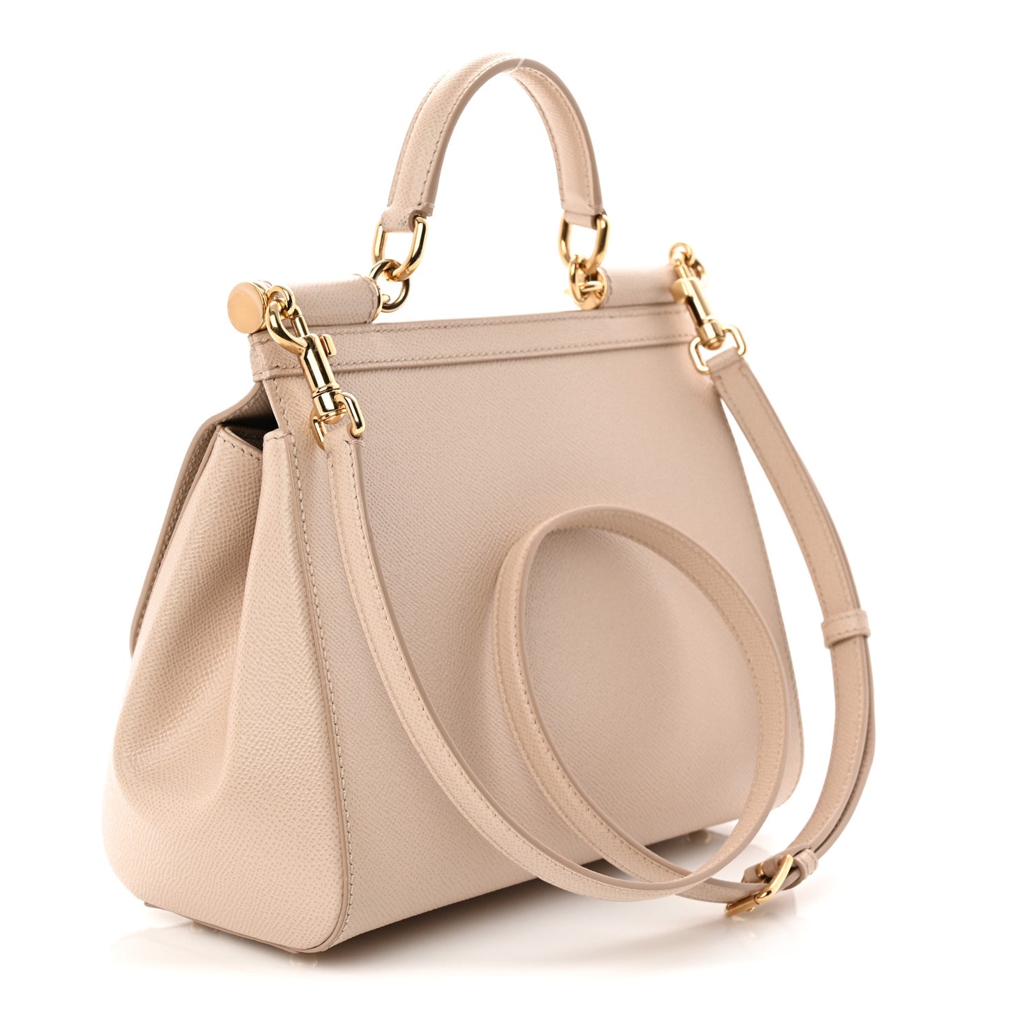 Dauphine Medium Miss Sicily Satchel Rose Carne