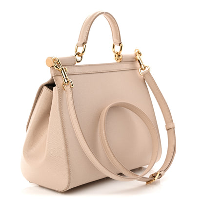 Dolce & Gabbana Dauphine Medium Miss Sicily Satchel Rose Carne 3 of 9