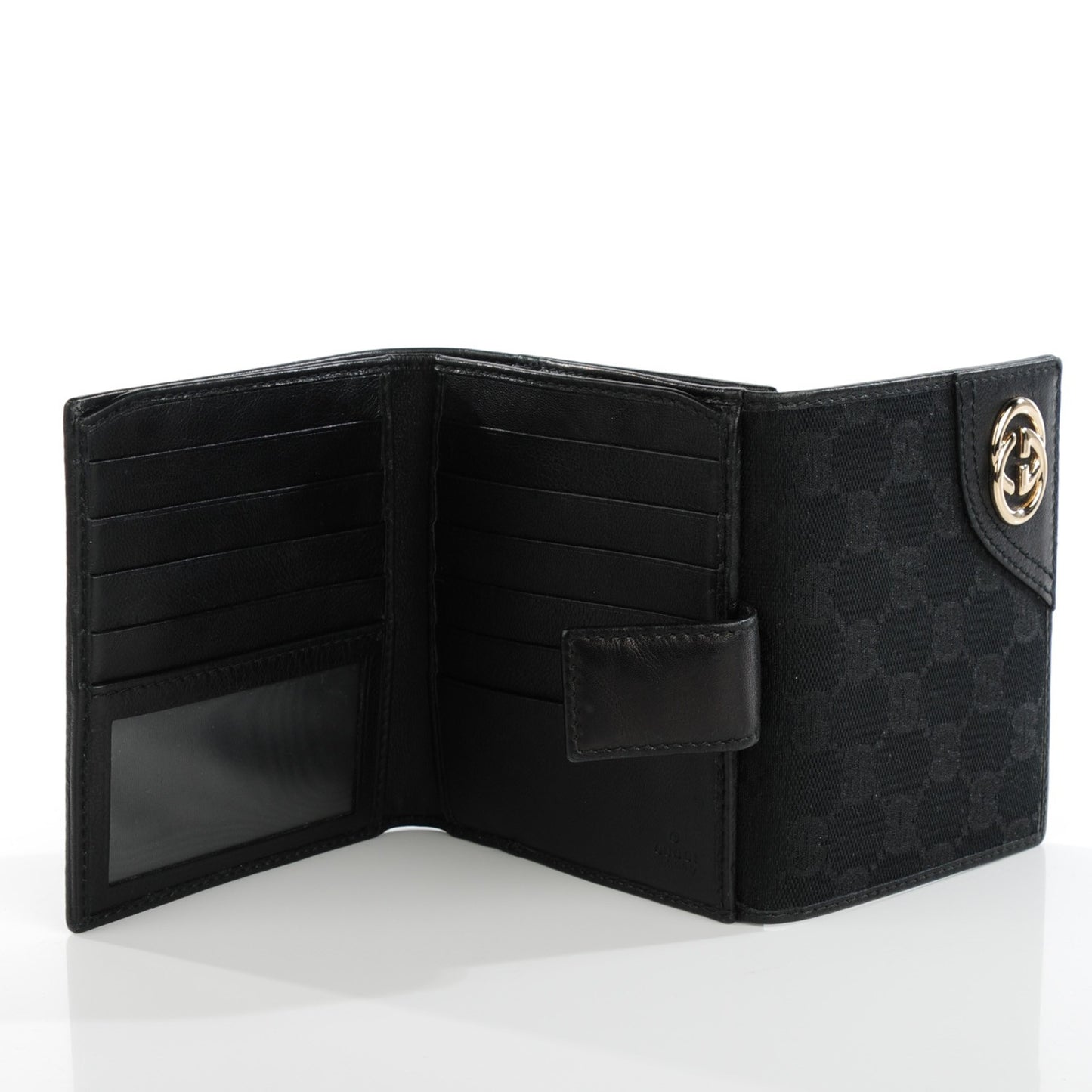 Monogram New Britt French Wallet Black