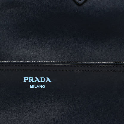Prada Grace Lux Light Small Concept Shopper Tote Baltico Black 8 of 12