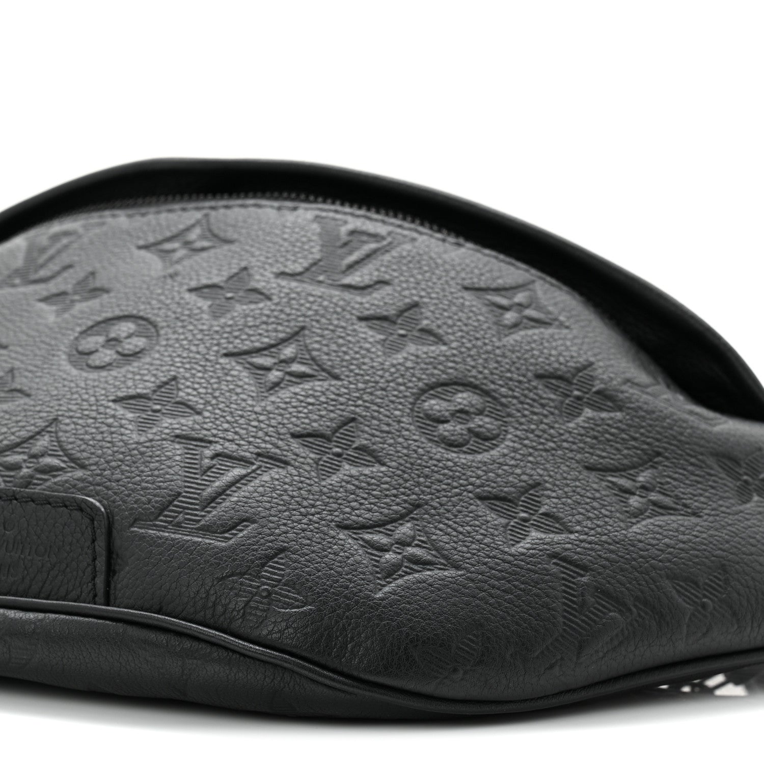 Louis Vuitton Calfskin Monogram Shadow Discovery Bumbag Black 9 of 10
