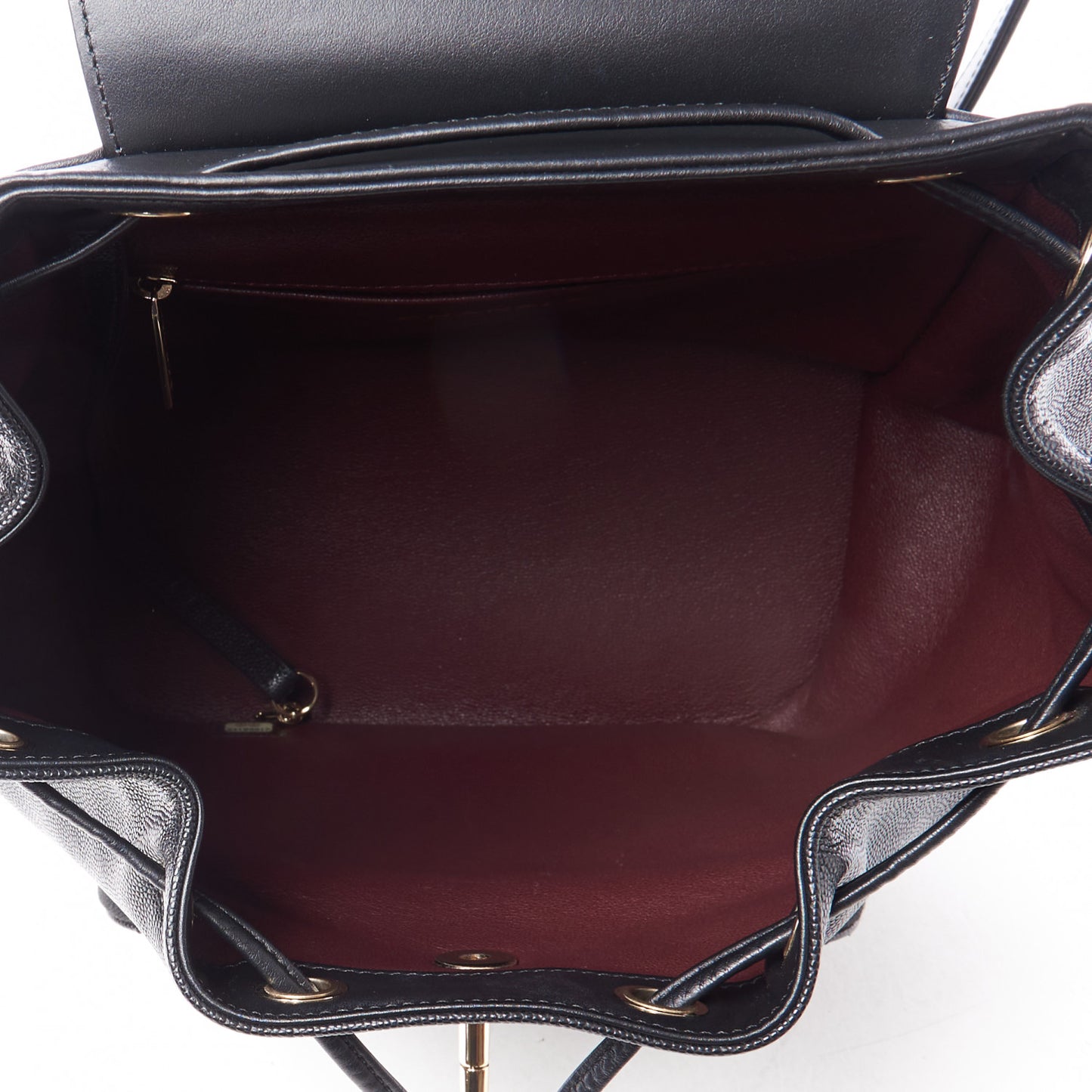 Caviar Quilted Business Affinity Backpack Black