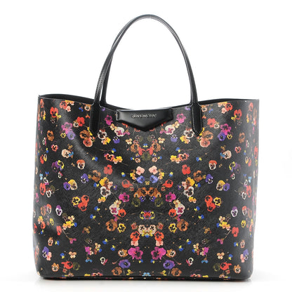Givenchy Coated Canvas Pansy Print Large Antigona Tote Multicolor 1 of 9