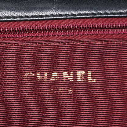 Chanel Lambskin Quilted Small Single Flap Black 7 of 9