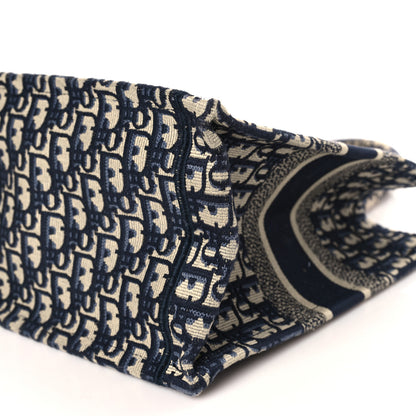Christian Dior Oblique Medium Book Tote Blue Multicolor 9 of 9