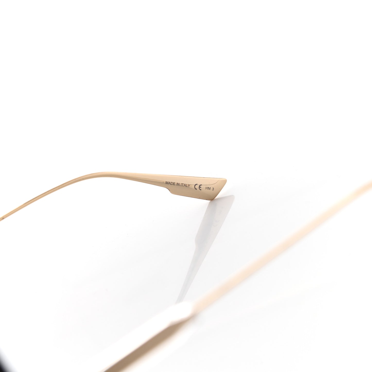 Mirrored Square Sunglasses Blue Gold