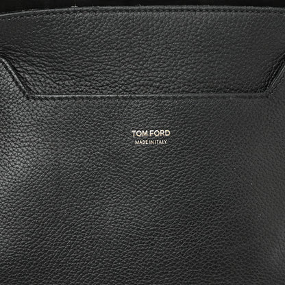 Tom Ford Grained Calfskin Medium Jennifer Crossbody Bag Black 6 of 14