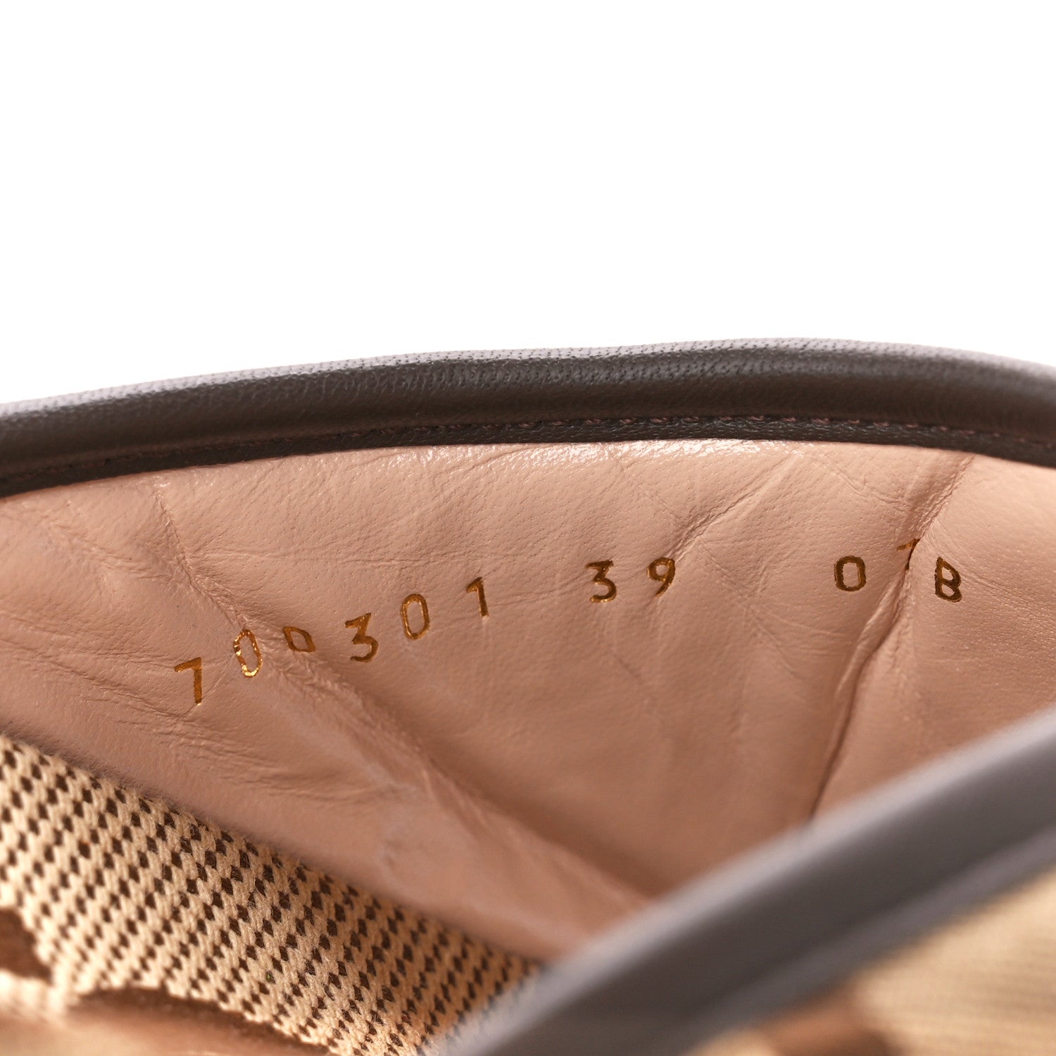 Gucci Monogram Jumbo GG Nappa Samoa Platform 40mm Slide Sandals 39 Camel Ebony New Acero 9 of 10