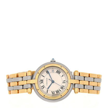 Cartier Stainless Steel 18K Yellow Gold 29mm Panthere Vendome Quartz Watch 2 of 5