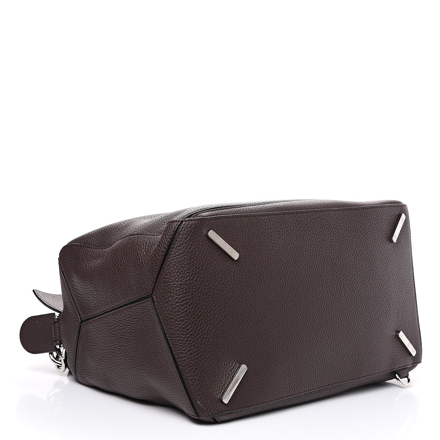 Loewe Calfskin Large Puzzle Bag Dark Brown 3 of 9