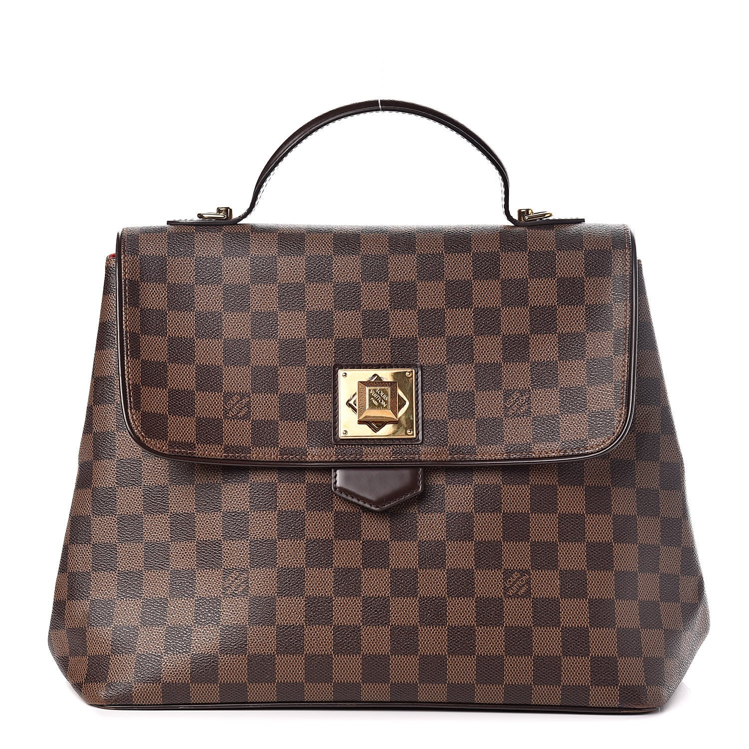 Louis Vuitton Damier Ebene Bergamo GM 2 of 12