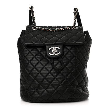Chanel Lambskin Quilted Small Urban Spirit Backpack Black 1 of 14
