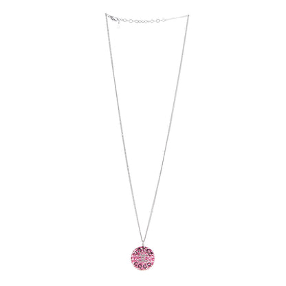 Chanel Resin Tweed Votez Coco CC Necklace 3 of 5