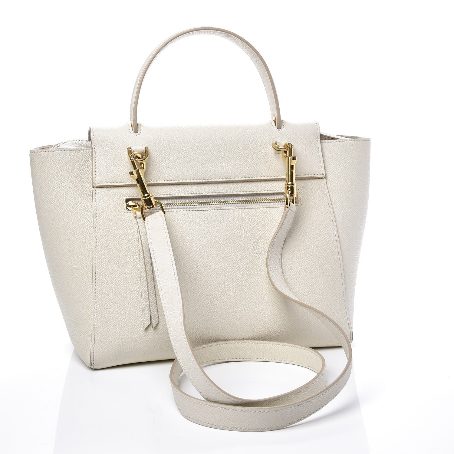 Celine Grained Calfskin Micro Belt Bag Linen 2 of 10