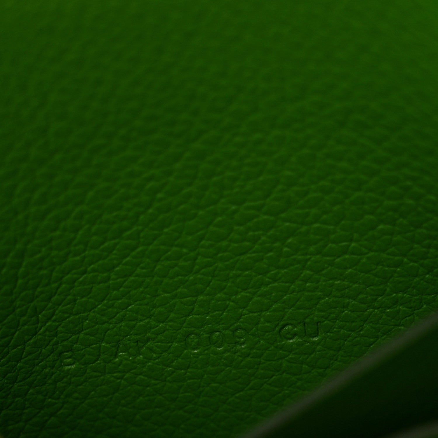 Hermes Evercolor Bi-Color Constance Slim Wallet Vert Yucca Mauve Pale 8 of 9