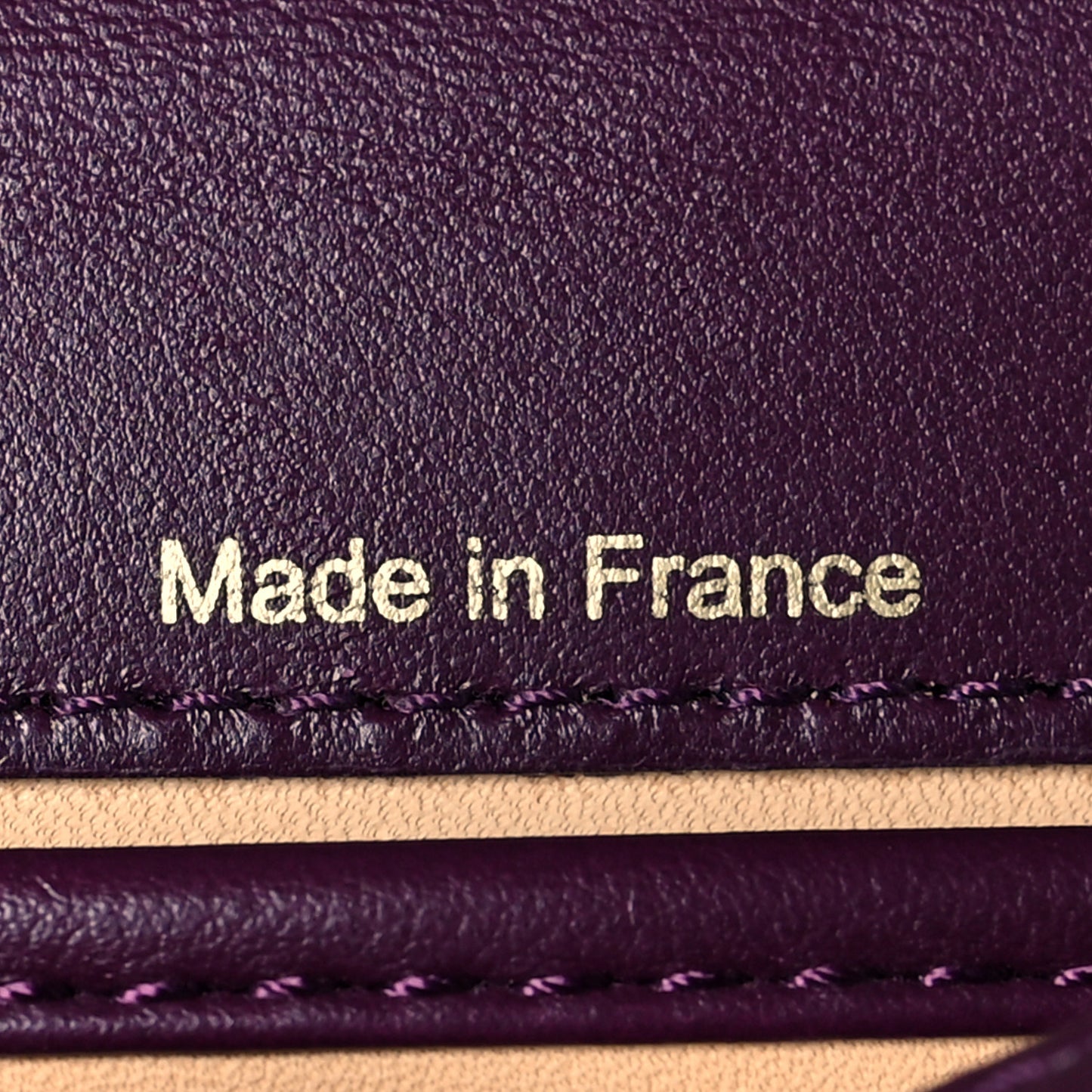 Calfskin Mini Iron Shield Madame Crossbody Prune Antique Gold