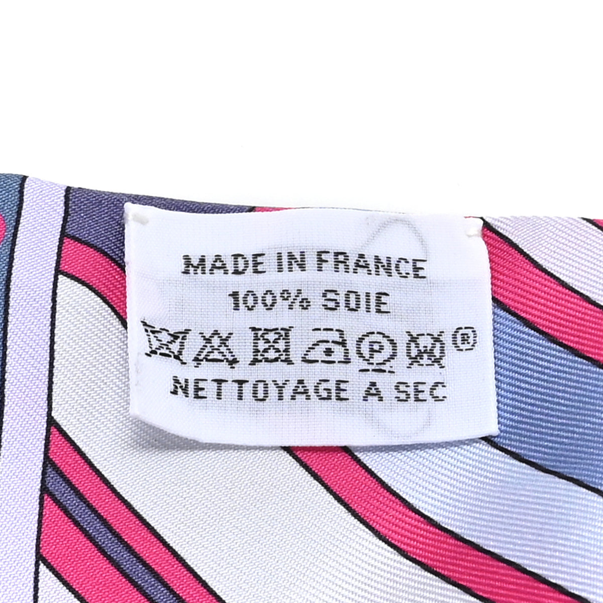 Silk Faubourg Rainbow Twilly Blue Jean Rose Vif