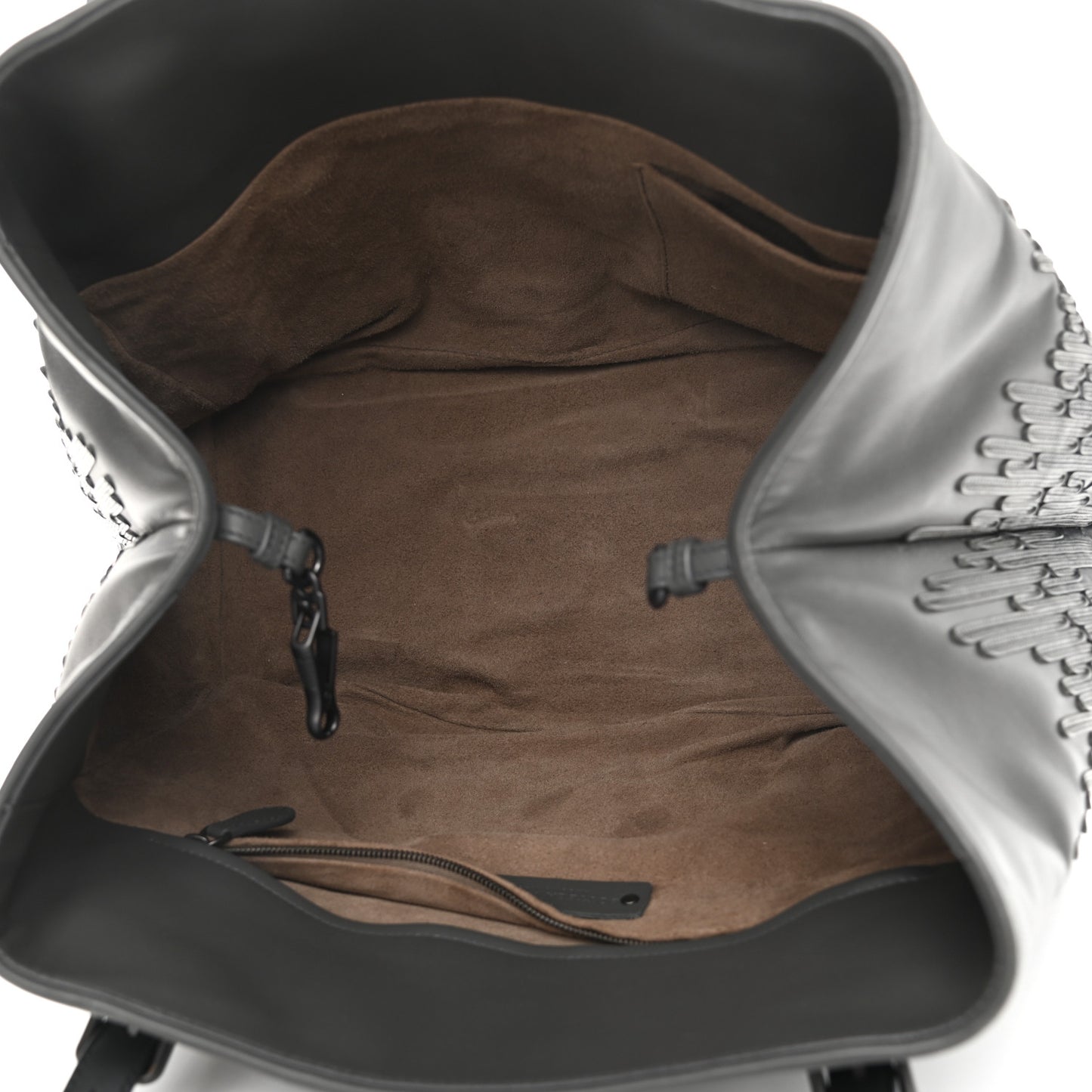 Nappa Intrecciato Medium Flow Wave Tote Ardoise