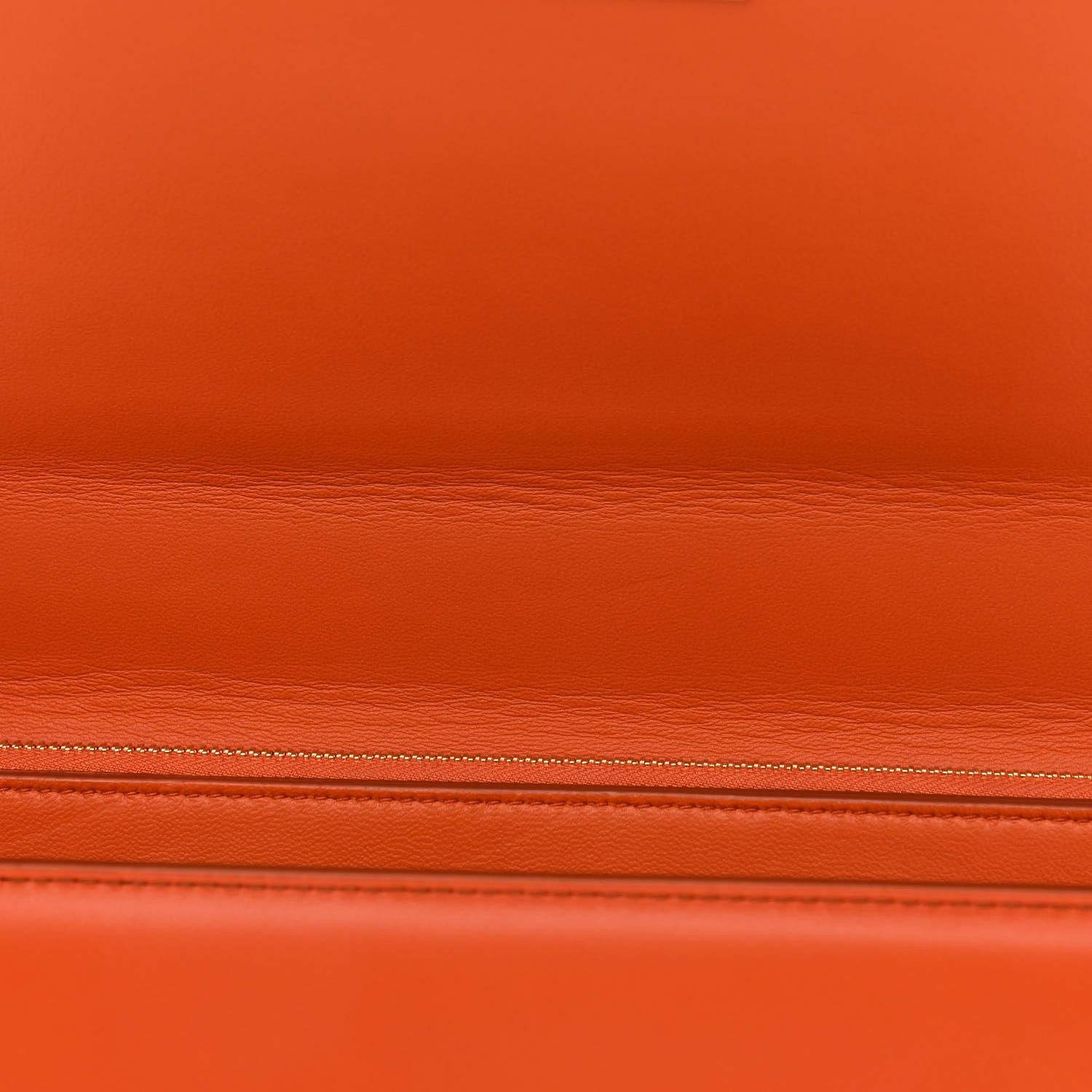 Bottega Veneta Spazzolato Calfskin Classic BV Classic Bag Orange 9 of 10