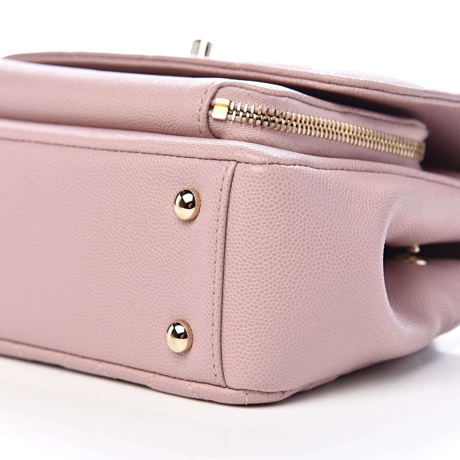 Chanel Caviar Quilted Mini Business Affinity Flap Light Pink 9 of 11