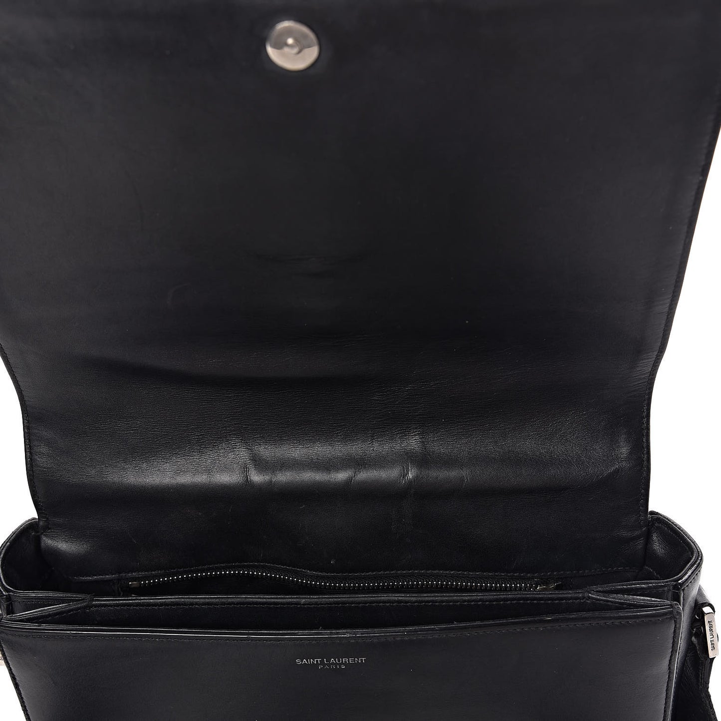 Smooth Calfskin Medium Classic Monogram Universite Bag Black