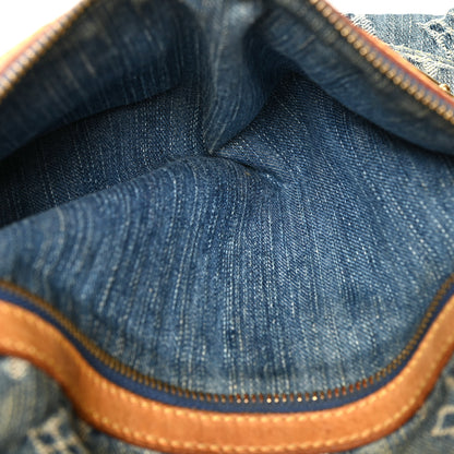 Louis Vuitton Monogram Denim Baggy PM Blue 5 of 11